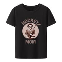 Camiseta con estampado de Hockey Mom para hombre y mujer, camiseta de manga corta con estampado de Humor, camisetas gráficas de ocio, blusa