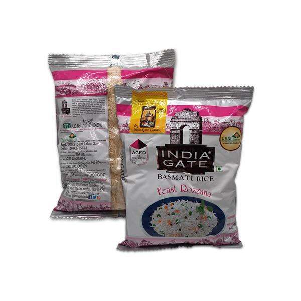 India Gate Basmati Rice Feast Rozzana 1kg (long grains and amazing