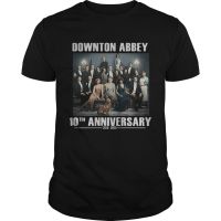 Downton Abbey Characters 10Th Anniversary 2010 2020 T-Shirts Tee Cotton Trend 2019 Unisex Tees S-4XL-5XL-6XL