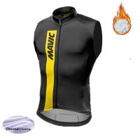 Winter thermal fleece Cycling Sleeveless Vest Mtb Bike Bicycle keep warm pro team vest men cycling clothing ropa ciclismo