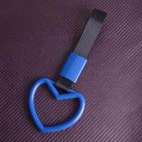 Blue Heart Car Subway Ring Tow Hook Charm Drift Overhead Door Handle Fit for Universal New