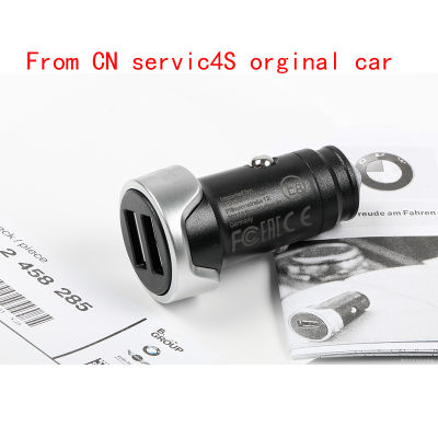 Universal Original BMW Car USB Charger Quick Dual ไฟแช็กอะแดปเตอร์สำหรับ F15 F16 F25 F26 F10 G30 G50 Fast Cha