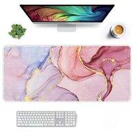 แฟชั่นหินอ่อน Mousepad เครื่องเกมขนาดใหญ่ที่กำหนดเองใหม่ HD Mousepad Keypad พรม แผ่นรองเมาส์ยางธรรมชาติ