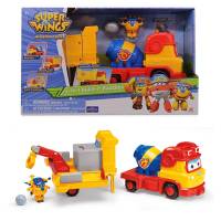 Super Wings(ซุปเปอร์วิงส์) 3-in-1 Build-It Buddies ของเล่นซุปเปอร์วิงส์ หุ่นแปลงร่าง รหัส SW730814