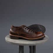 Giày Boots Cổ Thấp Nam Lineman Low-Top Da Bò Pullup Đế Khâu Mckay