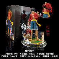 One Piece Gk Dream Luffy Hands เปลี่ยนได้มือแขนสีโมเดลเครื่องประดับรูปปั้นของขวัญ ส่ง