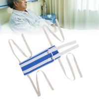 Bed Restraint Straps Waist Restraining Anti Fall Safety Bed Belt Medical Arm Leg Fixation Belt Strip for Elderly Patient Blue