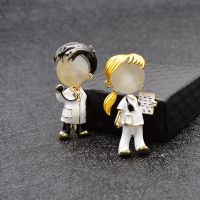 【DT】hot！ Brooches Enamel Doctor for  Metal Lapel Pins Personnel Badges