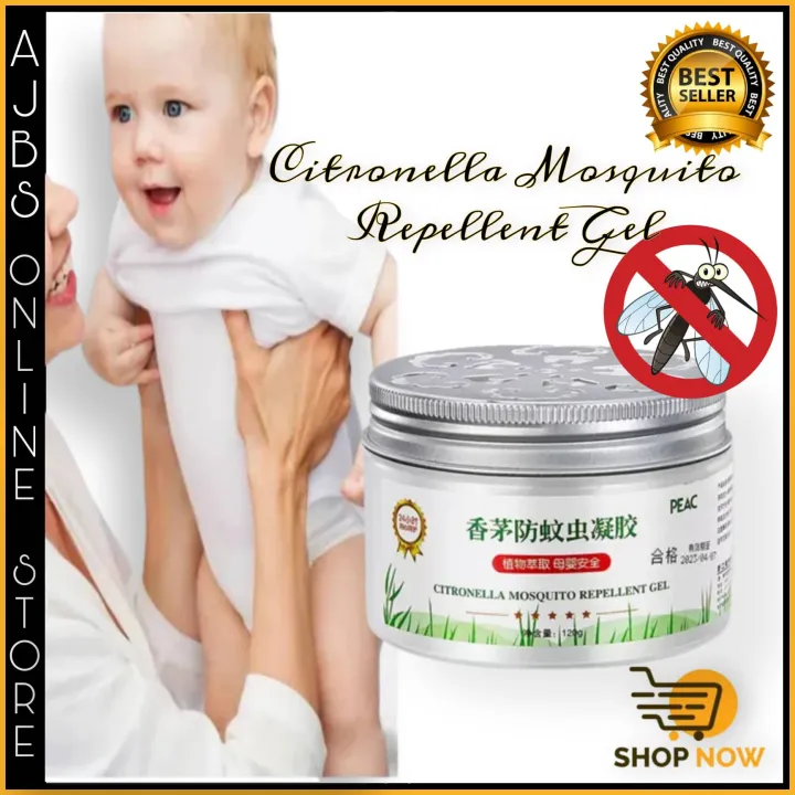 100% ORIGINAL Citronella Plant Mosquitoes Gel formula for Infants ...