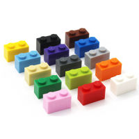 60pcslot Bulk Blocks Building Bricks Thick 1X2 Educational Assemblage Construction Toys for Children Size Compatible With nd