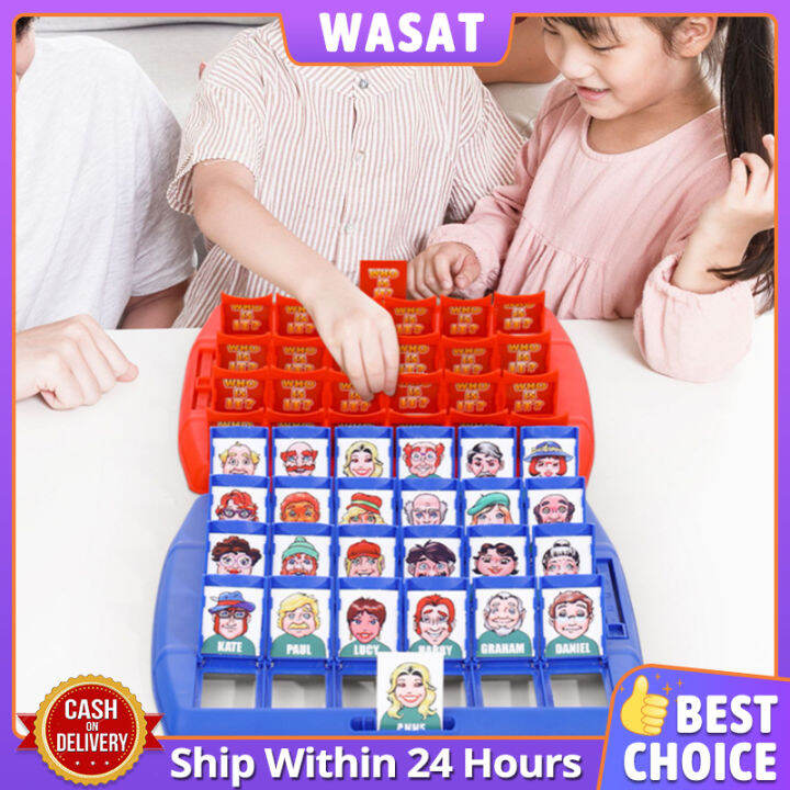 Who Is It Board Game Memory Training Parent Child Classic Board Game Funny Family Guessing Games Who Is It Board Game Memory Training Parent Child Classic Board Game Funny Family Guessing Games