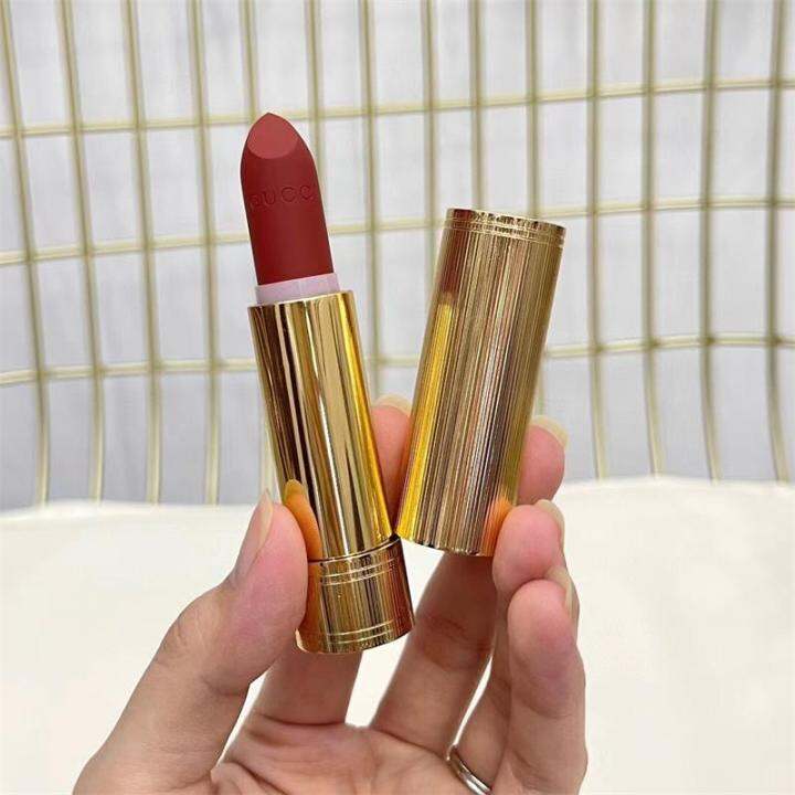 100 Original Velvet Lipstick Gold Tube GUCC Lazada PH