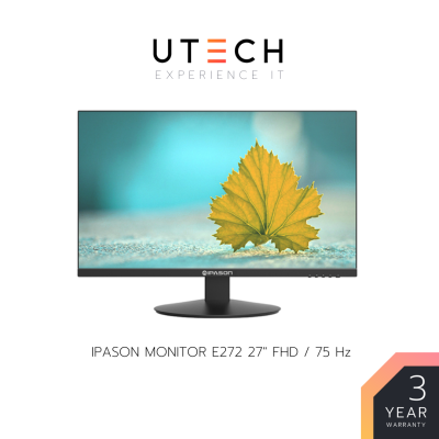 จอคอมพิวเตอร์ จอมอนิเตอร์ IPASON MONITOR E272 27" FHD / 75 Hz by UTECH