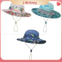 ที่บังแสง J-BRITNEY แบบพกพาสำหรับเด็กผู้หญิงเด็กผู้ชายกันแดดมีกระบังหน้า Topi Bucket หมวกบังแดดใหญ่หมวกชายทะเลหมวกชาวประมง