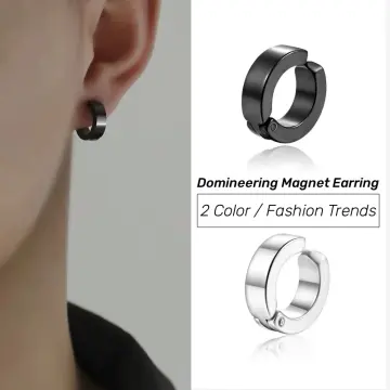 Flipkart.com - Buy Shiv Jagdamba Religious Jesus Cross Charm 02 Stud Magnetic  Earrings Metal Magnetic Earring Online at Best Prices in India