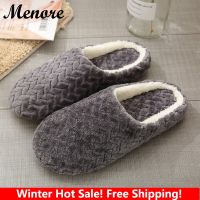 Indoor Slippers Warm Female Shoes Flat Floor Soft Slient Slides Bedroom