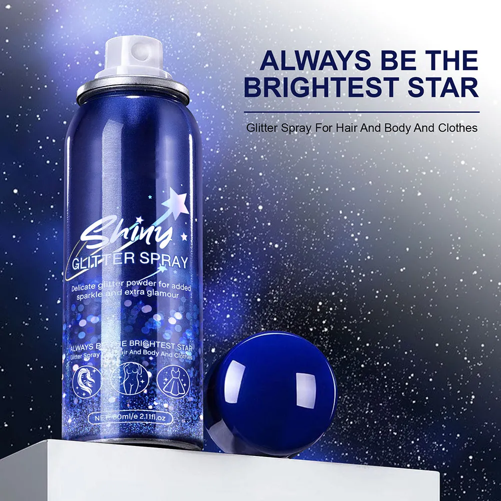Club Party Glitter Spray Halloween Body Starry 柔らかな質感の