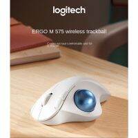 Logitech M575 M570เมาส์แบบลูกกลิ้งไร้สายแท็บเล็ตบลูทูธสำนักงานคอมพิวเตอร์เดสก์ท็อป