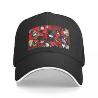 BOHR Persona 5 Royal ";Hold Up!"; Shattered Glass Group Collage Cap Baseball Cap Golf winter hat hat women Mens