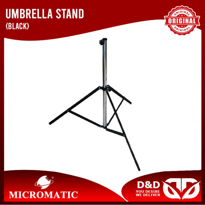 D&D Micromatic Umbrella Stand (Black) Lazada PH