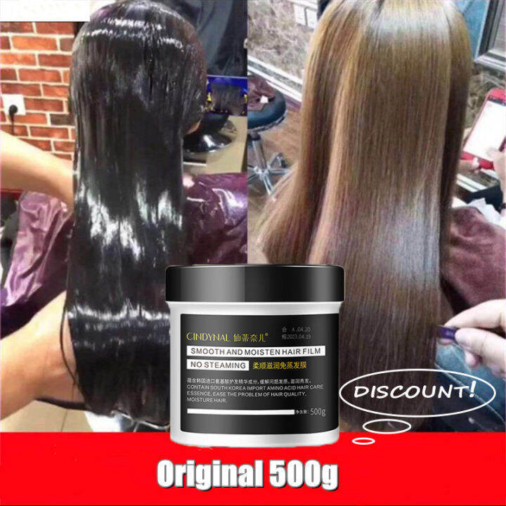 【Quick Delivery/Original】500g Hair Treatment Mask Repairs Frizzy Make