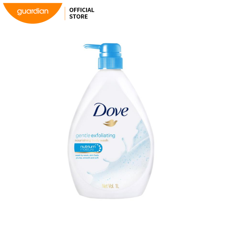 Dove Gentle Exfoliating Body Wash 1L Lazada
