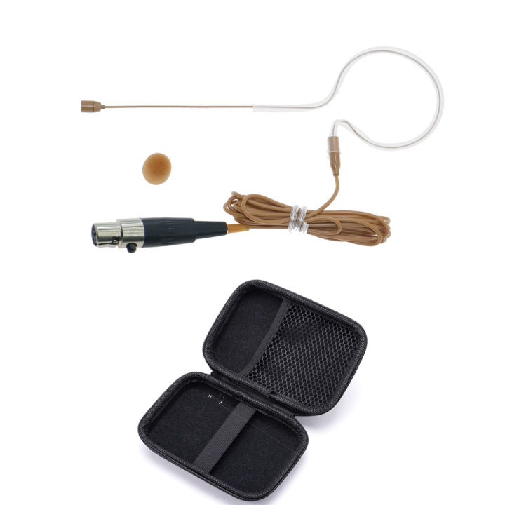 Strong Zipper Bag MX153 Headset Microphone For Shure TA4F 4Pin 3.5mm