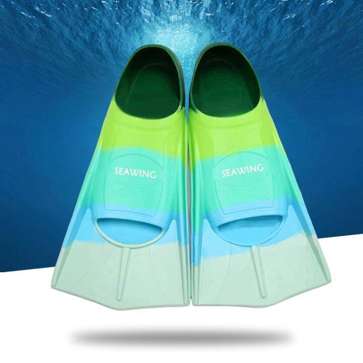 19 Color Professional Snorkeling Diving Swimming Fins Paddle Silicone ...