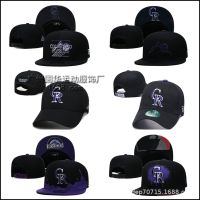 Rocky mountain team baseball cap embroidery standard flat along the hip-hop cap cap cap professional men and women team