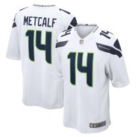 New Arrival New Seattle Seahawks Nfl Football Jersey No.14 Metcafl Tshirt Top Legend Jersey Loose Sport Tee Unisex t High Quality เสื้อกีฬาชาย เสื้อกีฬาฟุตบอล เสื้อกีฬาผู้ชาย เสื้อฟุตบอล