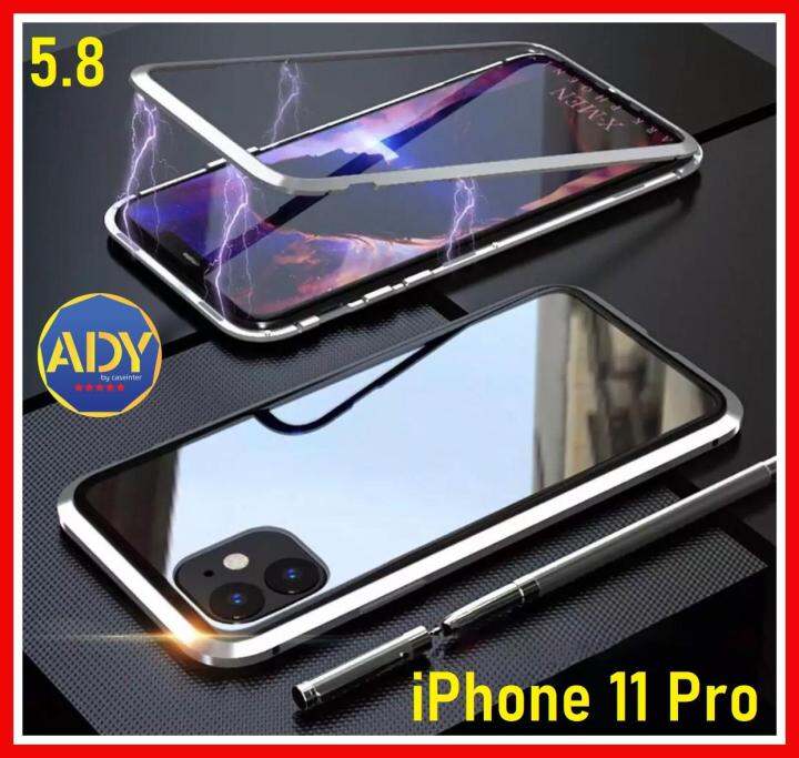 รับประกันสินค้า-case-iphone-11pro-5-8-เคสไอโฟน-11pro-ขนาด-5-8-เคสแม่เหล็ก-ไม่มีกระจกด้านหน้า-เคสประกบ360-magnetic-case-360-degree-iphone-11-pro-case-เคสมือถือ-เคสกันกระแทก-รุ่นใหม่-แม่เหล็ก-ประกบ-หน้า