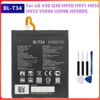 แบตเตอรี่ BL-T34  For LG V30 V30+ V30 Plus V30plus V30A H930 H932 LS998 BL T34 Bateria 3155mAh เครื่องมือฟรี รับประกัน 3 เดือน