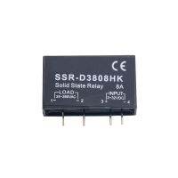 (SQIU)PCB มีหมุด SSR-D3808HK 8A DC-AC D3808HK รีเลย์สถานะของแข็ง