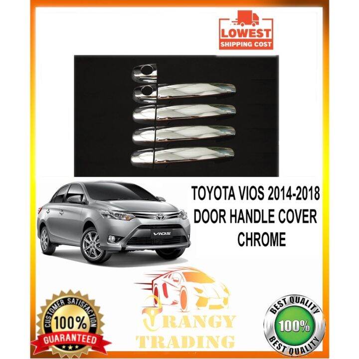 Toyota Vios 2014 to 2018 Door handle cove Chrome 2015 2016 2017 Lazada PH