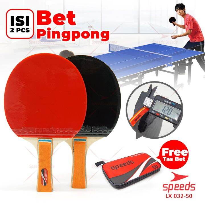 SPEEDS Bet / Bad / Bat Tenis Meja / Pingpong 3pc 1.3kg Ping Pong ...