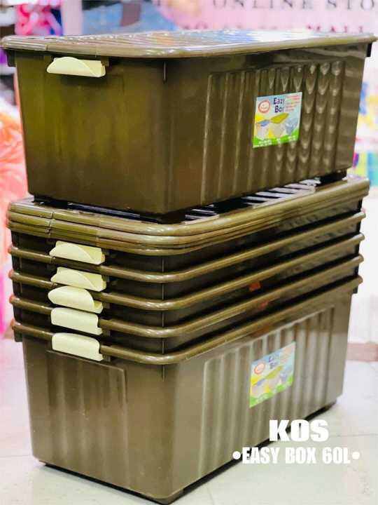 60LITERS UNDERBED STORAGE BOX WITH WHEELS Lazada PH