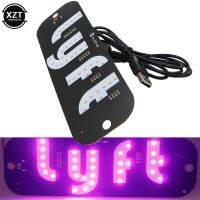 【NEW】 ZOROOM แผง LED ป้ายรถสำหรับคนขับแท็กซี่ USB Lyft พร้อมสวิตช์ตัวดูดสัญญาณ