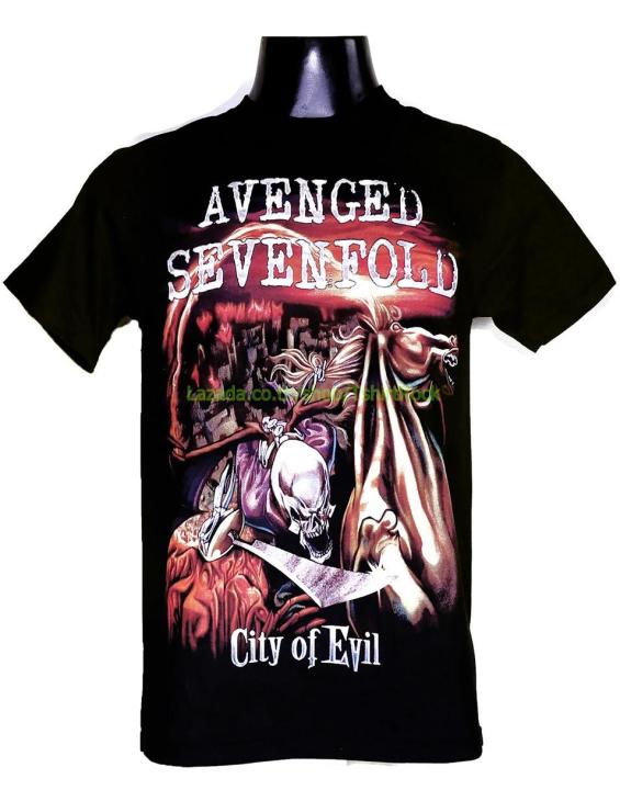 เสื้อวง-avenged-sevenfold-อะเว็นจด์เซเวนโฟลด์-a7x-ไซส์ยุโรป-เสื้อยืดวงดนตรีร็อค-เสื้อร็อค-a7x1147-ส่งจากไทย