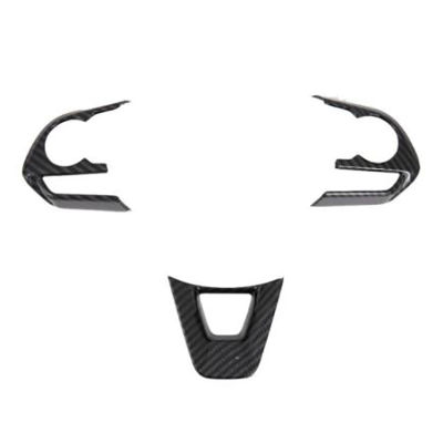 for Toyota Cross 2019-2021 Car Carbon Fiber Style Steering Wheel Button Cover Trim Decorative Frame Sticker Accessories