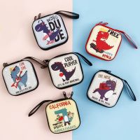 【CW】✈♟  Cartoon Animals Tinplate Coin Purse kids Wallet Earphone Wedding