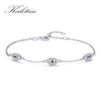 KALETINE Bracciale Per Donna Argento 925สเตอร์ลิงกลิโดลูซิโด Zircone Cubico CZ Braccialetti Regolabili Reggioialo