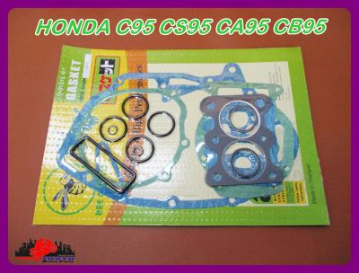 HONDA C95 CS95 CA95 CB95 BENLY 150 ENGINE GASKET COMPLETE SET // ปะเก็นเครื่อง ชุดใหญ่ "ตราผึ้ง" สินค้าคุณภาพดี