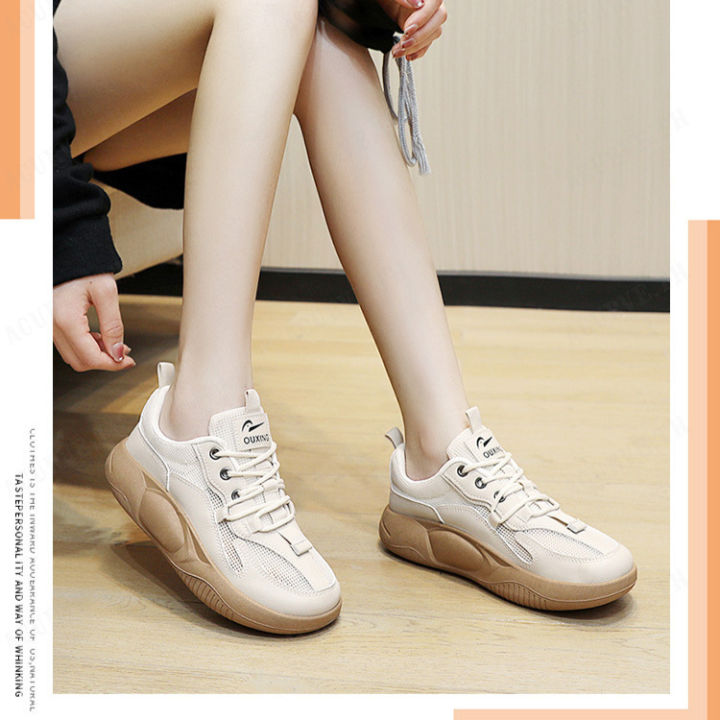 acurve-รองเท้าผู้หญิง-sh50261-สไตล์เท่-สีสันสดใส-ใส่สบาย-แบบเน็ต-เพิ่มความสูง