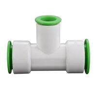 [Fast delivery]Original PPRPEPVC tee non-ironing and non-adhesive 2025324050 in-line universal quick connection water pipe fittings