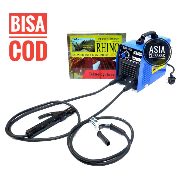 Biru Mesin Las Rhino Trafo Inverter 120 A 450w Bergaransi Spt Las Alkoni Spt Las Ryu Asia Baut 3502