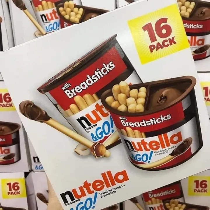 Nutella & Go Breadsticks 1 Box (16pcs) Lazada PH