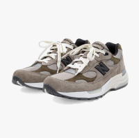 Sports Shoes New_ Balance NB Made in USA M992 brown Series Classic Retro Casual Sports Daddy Running Shoes "Forest Green Black" M992JJรองเท้าผ้าใบ ผช