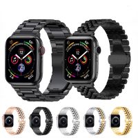 [ladies jewelry]สายโลหะสำหรับ Apple Watch 45มม. 41มม. 4มม. 42มม. 40มม. 38มม. สร้อยข้อมือสแตนเลสสายรัดข้อมือสำหรับ IWatch Series 7 6 5 4 3 SE Band