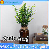 ลดล้างสต๊อก Aquatic Grass Plant ไม้ประดิษฐ์จากพลาสติกมินิใบทุ่งหญ้าแต่งทิวทัศน์สำหรับตกแต่งบ้านสำนักงาน