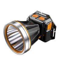 【Ready】? -bright led headlight strong light recrgeable field ultra-bright ght fishg ers on head-ed outdoor light